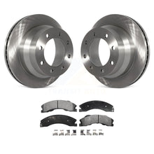 Charger l&#39;image dans la galerie, Rear Disc Brake Rotor Ceramic Pad Kit For Chevrolet Express 3500 GMC Savana 4500