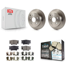 Charger l'image dans la galerie, Rear Disc Brake Rotors And Ceramic Pads Kit For Toyota Matrix Pontiac Vibe