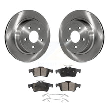 Load image into Gallery viewer, Rear Disc Brake Rotors And Ceramic Pads Kit For 2008-2010 Chevrolet Cobalt SS