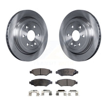 Load image into Gallery viewer, Rear Disc Brake Rotors And Ceramic Pads Kit For Cadillac SRX Saab 9-4X