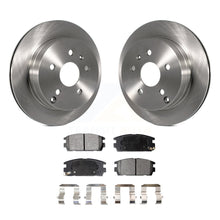 Charger l&#39;image dans la galerie, Rear Brake Rotor And Ceramic Pad Kit For 2010-2017 Chevrolet Equinox GMC Terrain