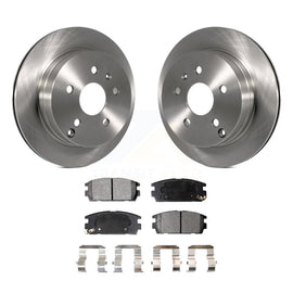 [Rear] 2010-2017 Chevrolet Equinox GMC Terrain Premium OE Brake Rotors & Ceramic Pads Kit For Max Braking