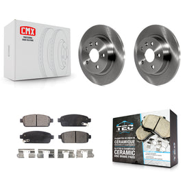 Rear Brake Rotor And Ceramic Pad Kit For Chevrolet Cruze Sonic Buick Encore Trax