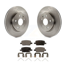 Load image into Gallery viewer, Rear Disc Brake Rotors And Ceramic Pads Kit For Chevrolet Camaro Cadillac CT6