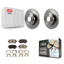 Charger l'image dans la galerie, Rear Disc Brake Rotors Ceramic Pad Kit For Chevrolet Malibu Buick LaCrosse Regal