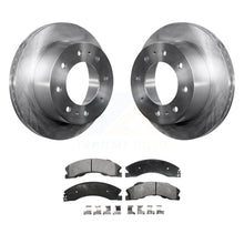 Charger l&#39;image dans la galerie, Rear Brake Rotor Ceramic Pad Kit For Chevrolet Silverado 2500 HD GMC Sierra 3500