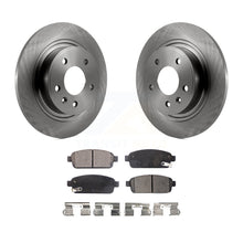 Charger l&#39;image dans la galerie, Rear Brake Rotor &amp; Ceramic Pad Kit For Chevrolet Cruze Buick Verano Volt Cascada