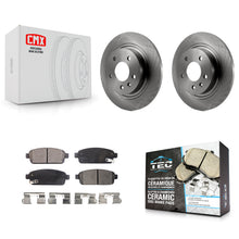 Charger l'image dans la galerie, Rear Brake Rotor &amp; Ceramic Pad Kit For Chevrolet Cruze Buick Verano Volt Cascada