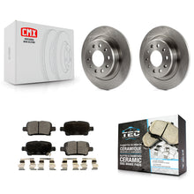 Charger l'image dans la galerie, Rear Brake Rotors Ceramic Pad Kit For Chevrolet Equinox Malibu GMC Terrain Buick