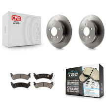 Charger l'image dans la galerie, Rear Disc Brake Rotors And Ceramic Pads Kit For Ford Explorer Sport Trac