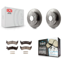 Charger l'image dans la galerie, Rear Brake Rotors &amp; Ceramic Pad Kit For Ford Ranger Explorer Mercury Mountaineer