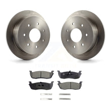 Charger l&#39;image dans la galerie, Rear Disc Brake Rotors And Ceramic Pads Kit For Ford F-150 F-250 HD