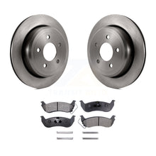 Charger l&#39;image dans la galerie, Rear Brake Rotor &amp; Ceramic Pad Kit For Ford Crown Victoria Mercury Grand Marquis