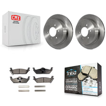 Load image into Gallery viewer, Rear Disc Brake Rotors And Ceramic Pads Kit For Ford F-150 Lincoln Mark LT