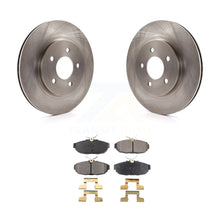 Charger l&#39;image dans la galerie, Rear Disc Brake Rotors And Ceramic Pads Kit For Ford Mustang