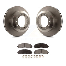 Charger l&#39;image dans la galerie, Rear Brake Rotor &amp; Ceramic Pad Kit For 15-16 Ford F-350 Super Duty Cab Chassis