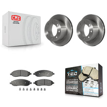 Load image into Gallery viewer, [Rear] 2005-2007 Ford F-350 Super Duty F-250 Premium OE Brake Rotors &amp; Ceramic Pads Kit For Max Braking