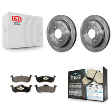 Load image into Gallery viewer, Rear Brake Rotor Ceramic Pad Kit For 2007-2017 Ford Expedition Lincoln Navigator