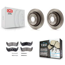 Load image into Gallery viewer, Rear Disc Brake Rotors And Ceramic Pads Kit For Ford Ranger Mazda B2300 B4000