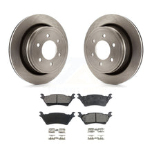 Load image into Gallery viewer, Rear Disc Brake Rotors And Ceramic Pads Kit For Ford F-150