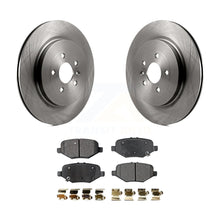 Charger l&#39;image dans la galerie, Rear Brake Rotors Ceramic Pad Kit For Ford Explorer Taurus Flex Police Sedan MKT