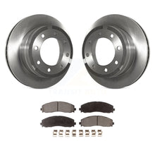 Charger l&#39;image dans la galerie, Rear Disc Brake Rotors And Ceramic Pads Kit For Ford F-250 Super Duty F-350