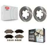 Rear Brake Rotor Ceramic Pad Kit For Ford Transit-250 Transit-350 Transit-150 HD