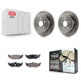 Rear Brake Rotor & Ceramic Pad Kit For Chrysler Sebring Dodge Stratus PT Cruiser