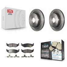 Load image into Gallery viewer, Rear Disc Brake Rotors And Ceramic Pads Kit For Dodge Ram 1500