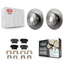 Load image into Gallery viewer, Rear Disc Brake Rotors Ceramic Pad Kit For Dodge Charger Chrysler 300 Challenger