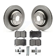 Load image into Gallery viewer, Rear Disc Brake Rotors Ceramic Pad Kit For Dodge Charger Chrysler 300 Challenger