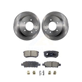 Rear Brake Rotor Ceramic Pad Kit For Jeep Dodge Patriot Chrysler Compass Avenger
