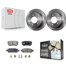 Load image into Gallery viewer, Rear Brake Rotor Ceramic Pad Kit For Jeep Dodge Patriot Chrysler Compass Avenger