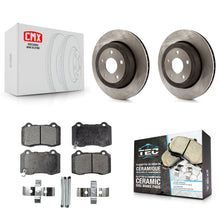 Load image into Gallery viewer, [Rear] 2006-2010 Jeep Grand Cherokee SRT8 Premium OE Brake Rotors &amp; Ceramic Pads Kit For Max Braking