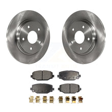 Charger l&#39;image dans la galerie, Rear Disc Brake Rotors And Ceramic Pads Kit For Dodge Grand Caravan