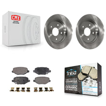 Load image into Gallery viewer, Rear Brake Rotor Ceramic Pad Kit For Dodge Grand Caravan Chrysler Town &amp; Country