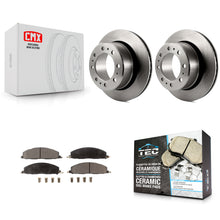 Load image into Gallery viewer, Rear Disc Brake Rotors And Ceramic Pads Kit For Ram 2500 3500 1500 Dodge