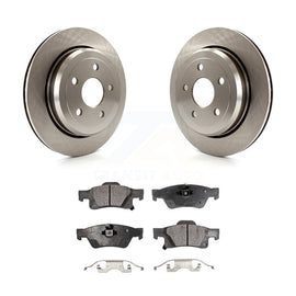 Rear Disc Brake Rotor & Ceramic Pad Kit For Jeep Grand Cherokee Dodge Durango WK