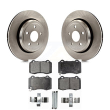 Charger l&#39;image dans la galerie, Rear Disc Brake Rotors And Ceramic Pad Kit For Jeep Grand Cherokee Dodge Durango