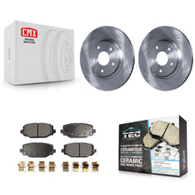 Load image into Gallery viewer, Rear Brake Rotor Ceramic Pad Kit For Dodge Grand Caravan Journey Chrysler Town &amp;