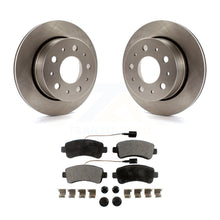 Load image into Gallery viewer, Rear Disc Brake Rotors And Ceramic Pads Kit For Ram ProMaster 1500 2500 3500