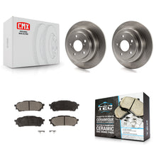 Load image into Gallery viewer, Rear Disc Brake Rotors And Ceramic Pad Kit For Subaru Forester Impreza Saab 9-2X