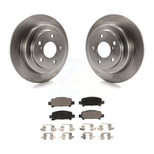 Charger l&#39;image dans la galerie, Rear Disc Brake Rotors And Ceramic Pads Kit For Subaru Forester Impreza