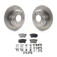 Load image into Gallery viewer, Rear Brake Rotor &amp; Ceramic Pad Kit For Acura Honda Odyssey Legend RL Isuzu Oasis