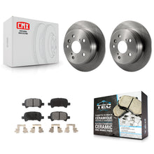 Charger l'image dans la galerie, Rear Disc Brake Rotors And Ceramic Pads Kit For Toyota Camry Solara