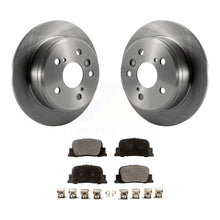 Charger l&#39;image dans la galerie, Rear Disc Brake Rotors And Ceramic Pads Kit For Toyota Camry Lexus ES300