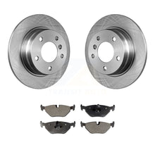 Load image into Gallery viewer, Rear Disc Brake Rotors And Ceramic Pads Kit For BMW 318i 328i 328is 323is 318is