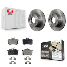 Load image into Gallery viewer, Rear Disc Brake Rotors And Ceramic Pads Kit For Volkswagen Passat Audi A6