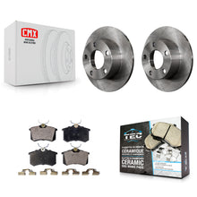 Load image into Gallery viewer, Rear Disc Brake Rotors And Ceramic Pads Kit For Volkswagen Passat Audi A6