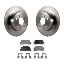 Load image into Gallery viewer, Rear Disc Brake Rotors And Ceramic Pads Kit For 2001-2003 Toyota Highlander FWD